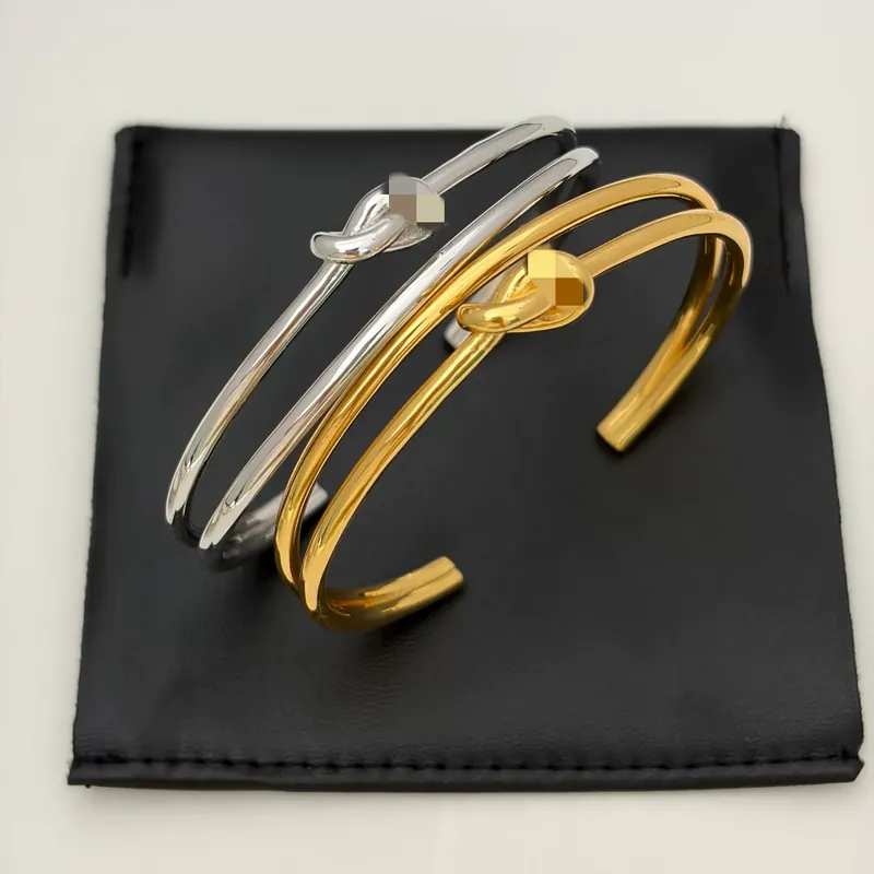 Brass Knot Open Bangle Vintage