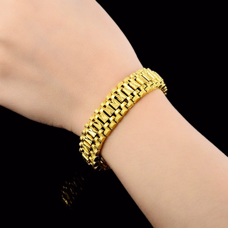 Tank Chain Bracelet Gold