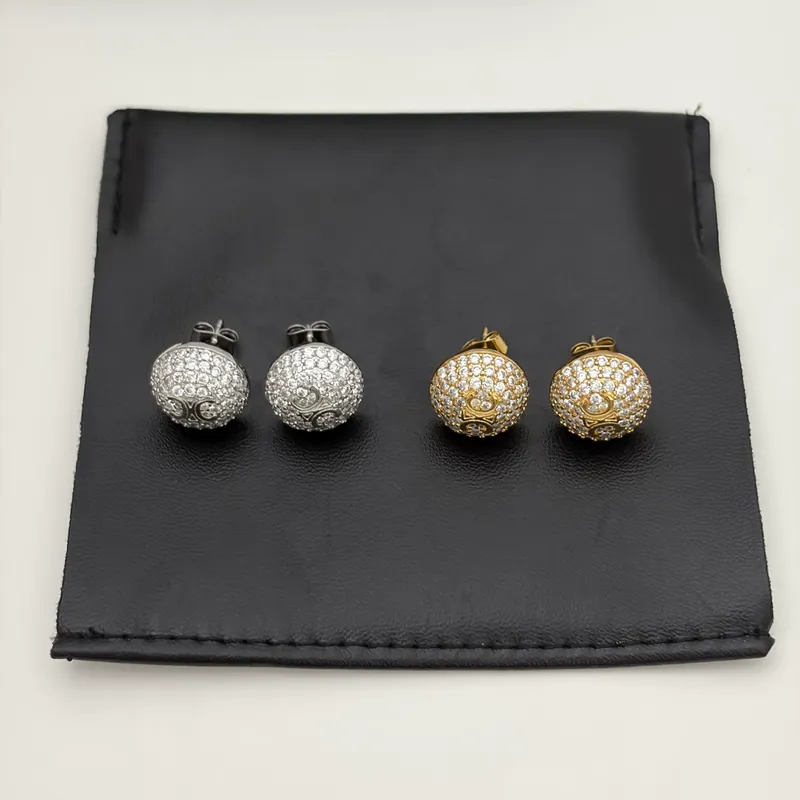 Gold Ball Hoop Earrings