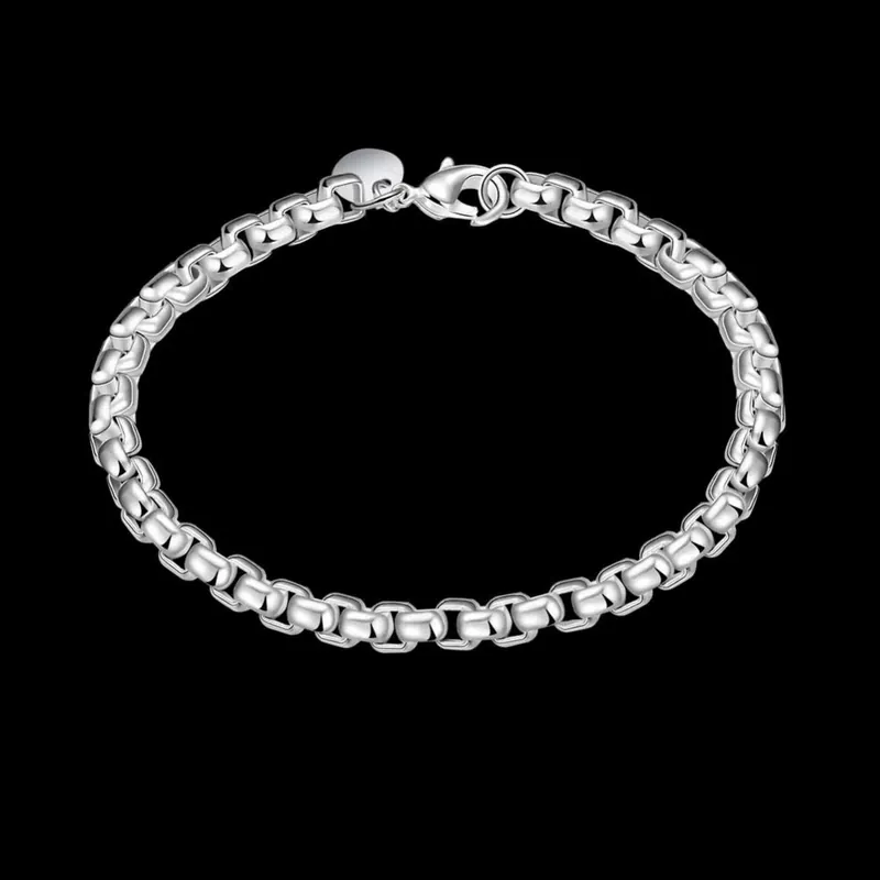 Stainless Steel Plaid Bracelet Fashion Jewelry