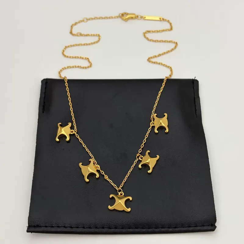 Zircon Pendant Necklace Vintage