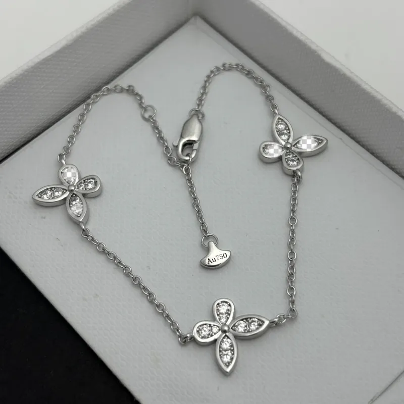 Zircon Butterfly Bracelet