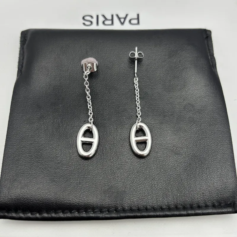 Zircon Tassel Earrings