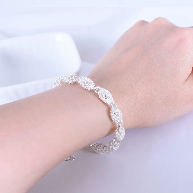 Titanium Steel Hollow Lantern Bead Bracelet