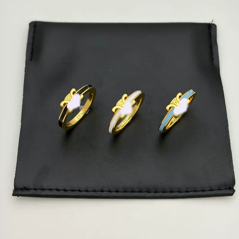 Enamel Vintage Ring