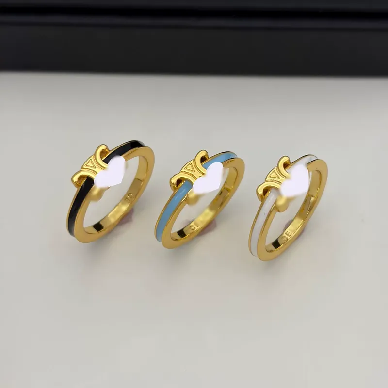 Enamel Vintage Ring