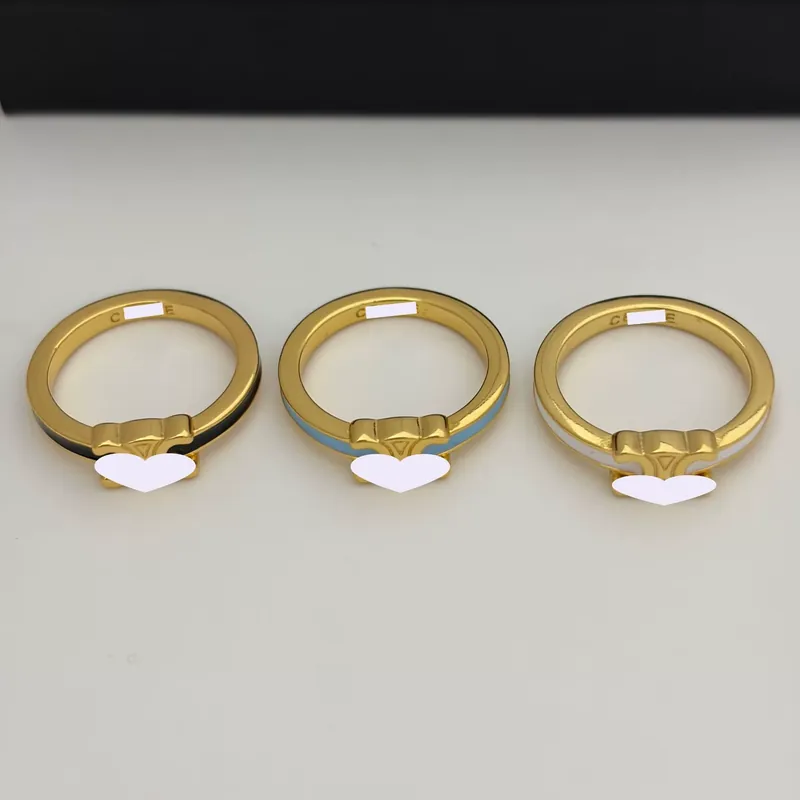 Enamel Vintage Ring