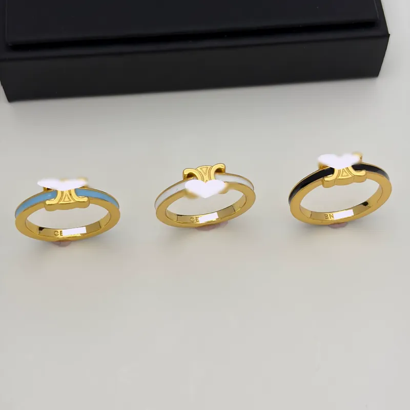 Enamel Vintage Ring