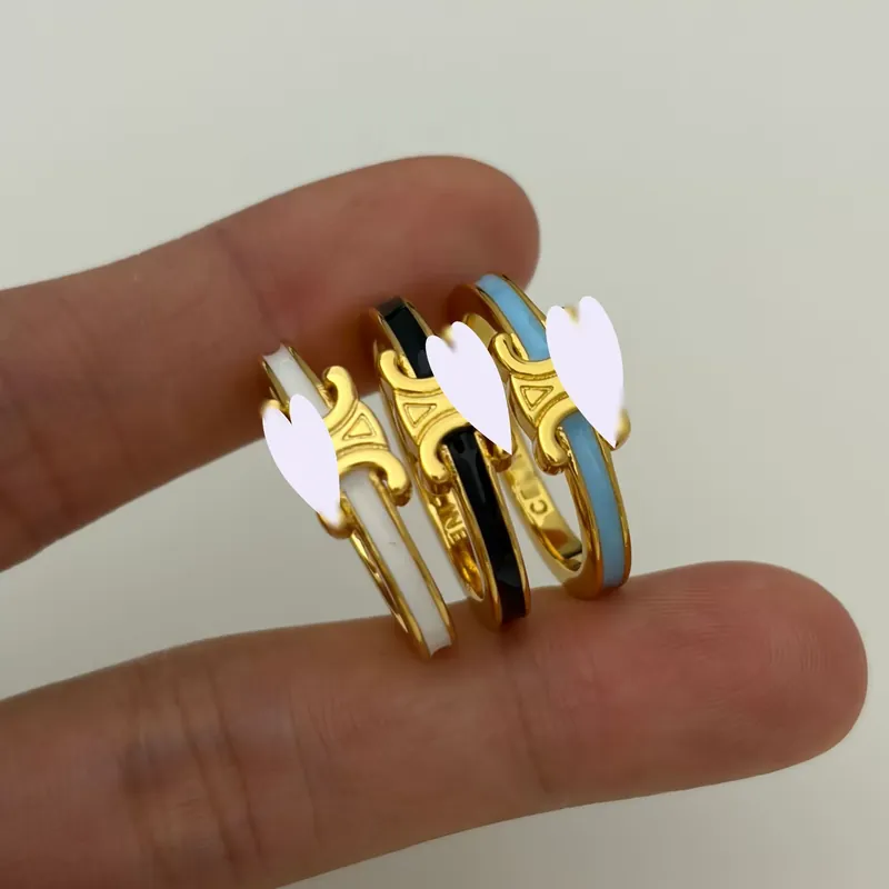 Enamel Vintage Ring