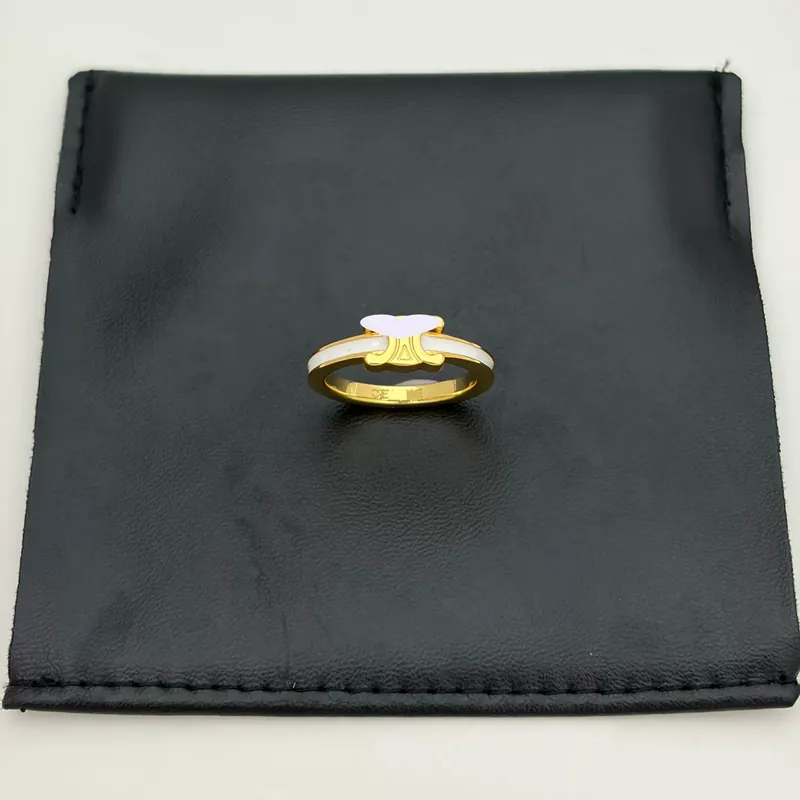 Enamel Vintage Ring