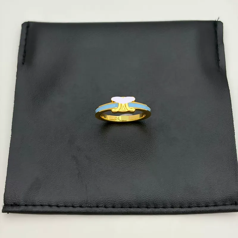 Emaille Vintage Ring