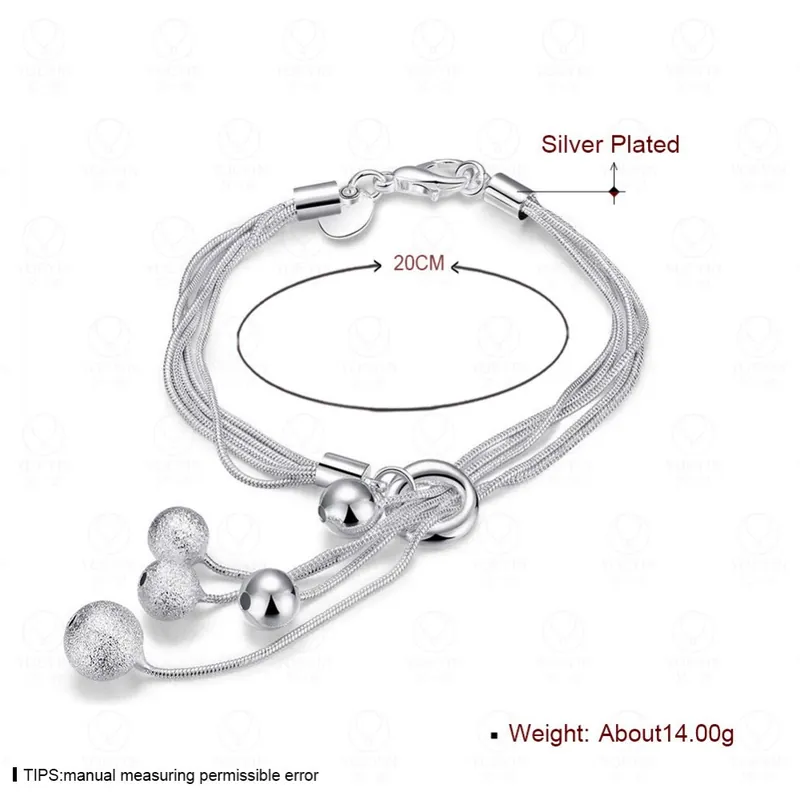 Titanium Steel Heart Tassel Bracelet Matte