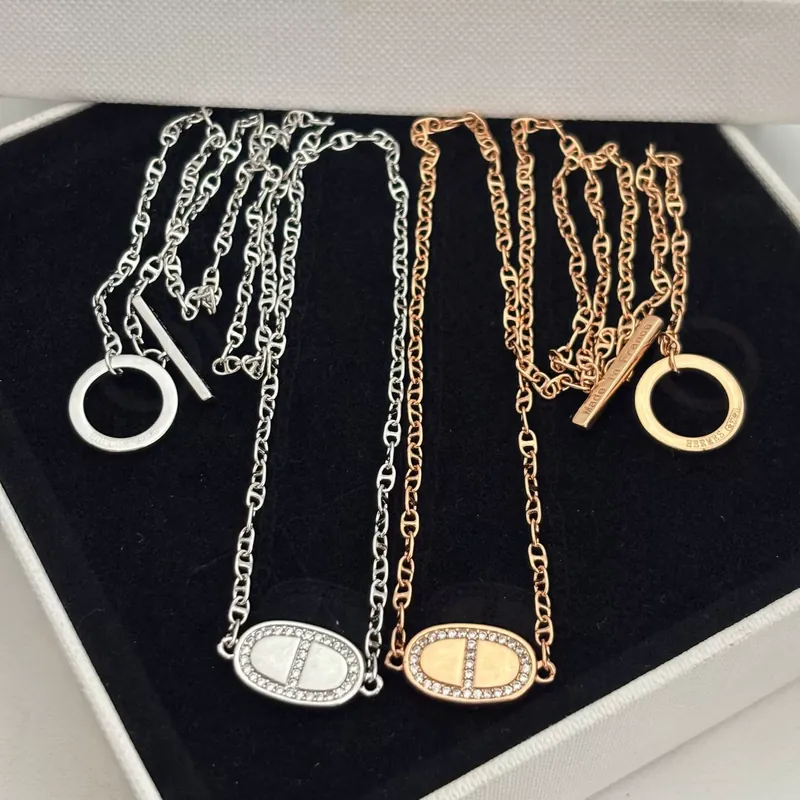 Zircon Pave Pendant Necklace