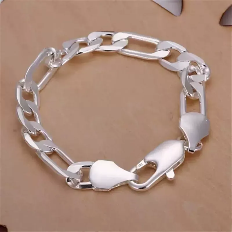 Titanium Steel Bead Bracelet Mixed Sizes