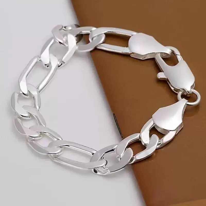 Titanium Steel Bead Bracelet Mixed Sizes