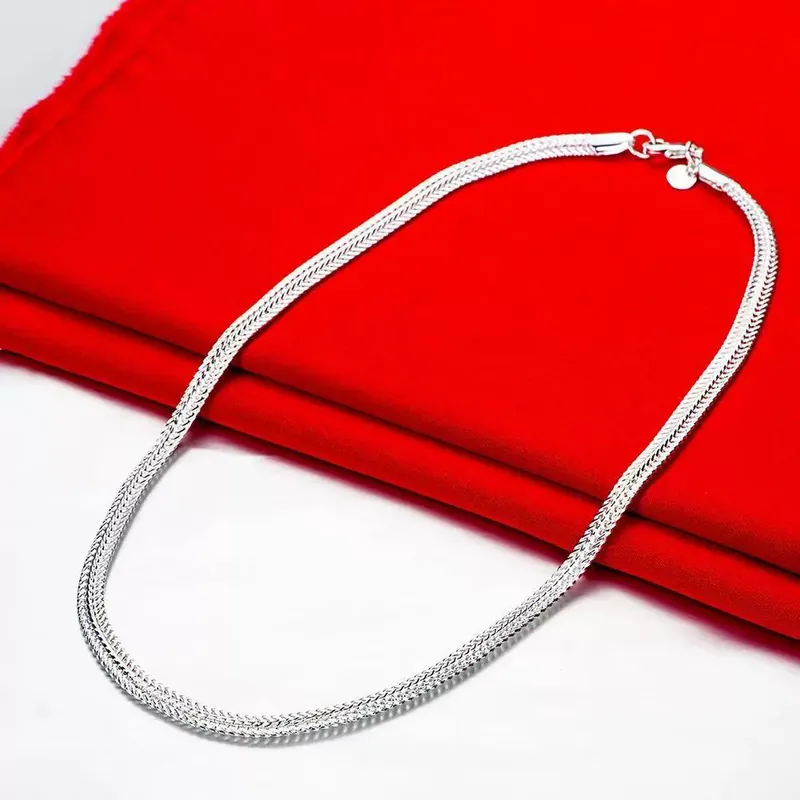 Titanium Steel Snake Bone Chain Necklace