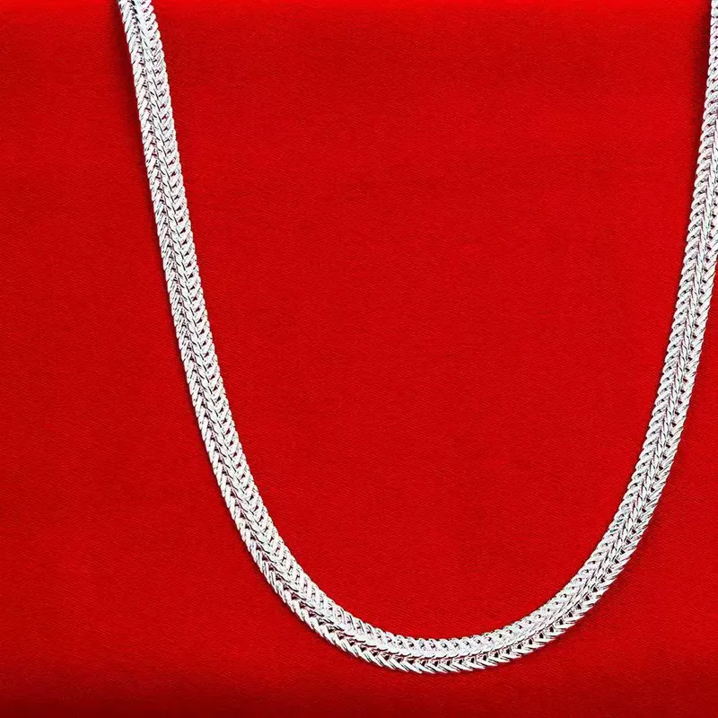 Titanium Steel Snake Bone Chain Necklace